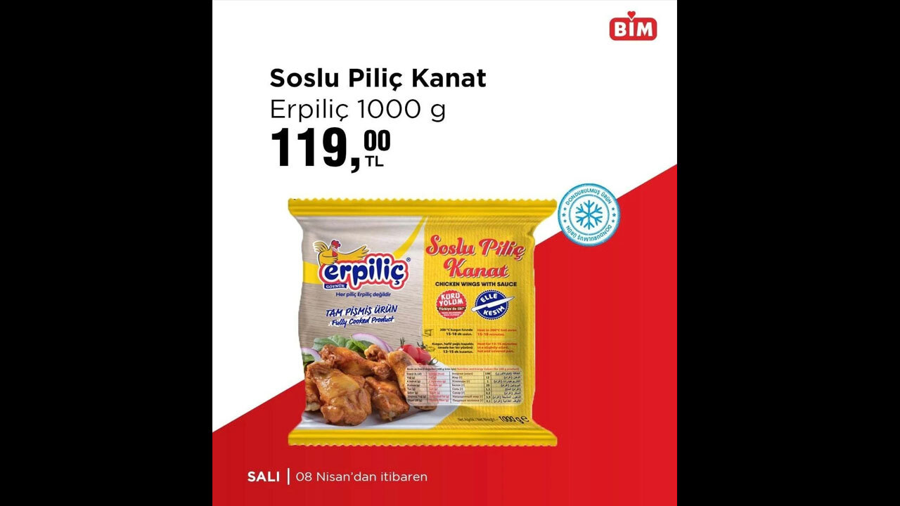 Foto - Bu hafta hangi ürünler indirimde? İşte BİM'de 08-14 Nisan fırsatlar kataloğu