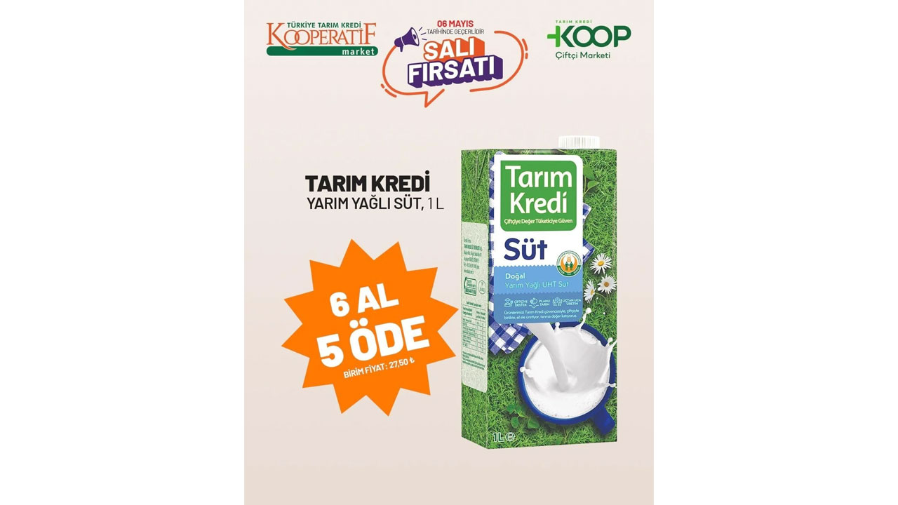 Foto - Bu hafta indirime doyuracak! Tarım Kredi'de 6-12 Mayıs 2025 fırsatları dolu dolu geldi