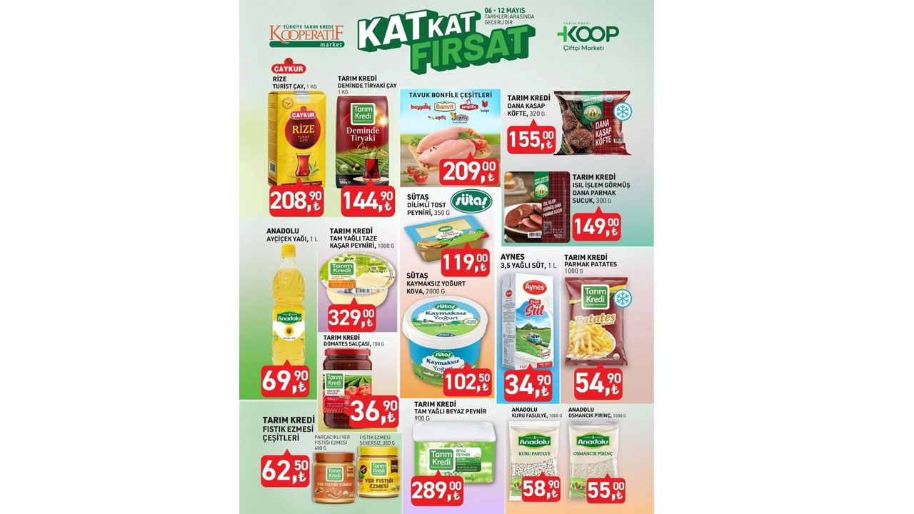 Foto - Bu hafta indirime doyuracak! Tarım Kredi'de 6-12 Mayıs 2025 fırsatları dolu dolu geldi