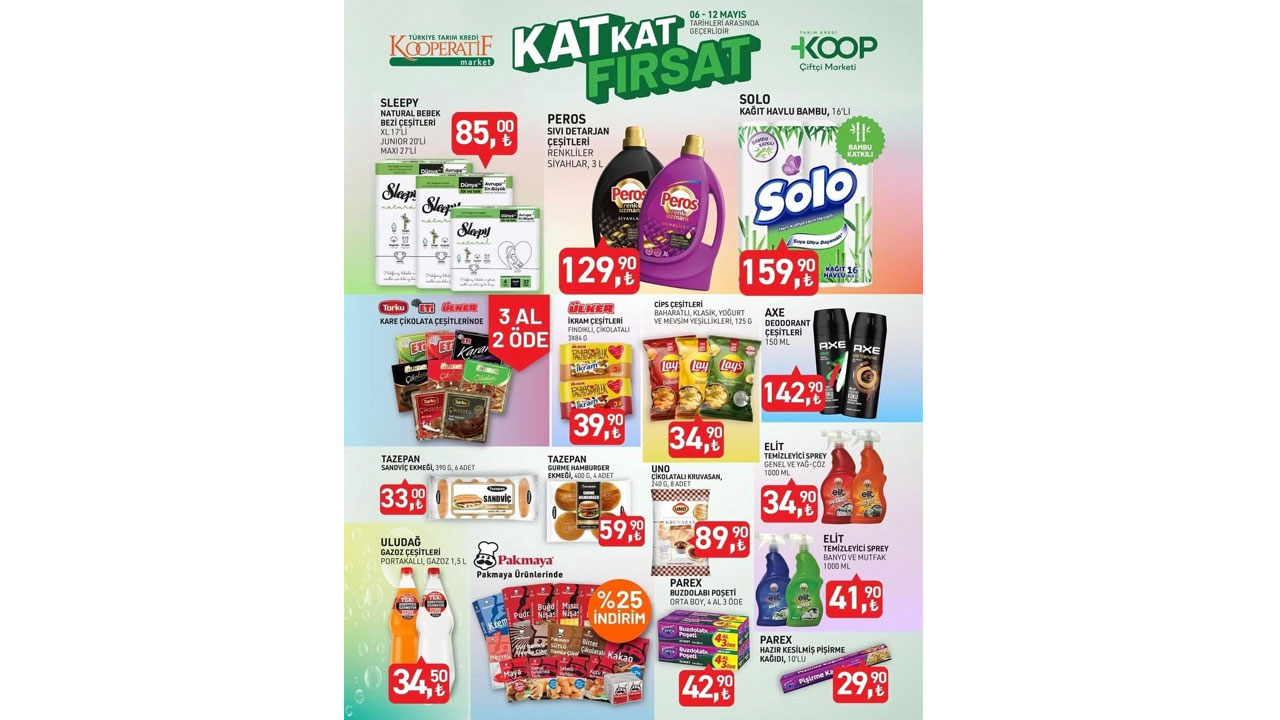 Foto - Bu hafta indirime doyuracak! Tarım Kredi'de 6-12 Mayıs 2025 fırsatları dolu dolu geldi