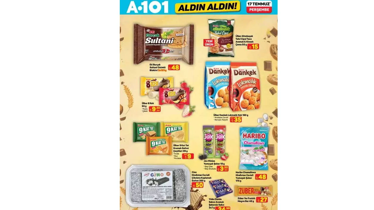Foto - Bu hafta neler var neler! A101'de 17 Temmuz 2025 indirimli ürünler listesi belli oldu