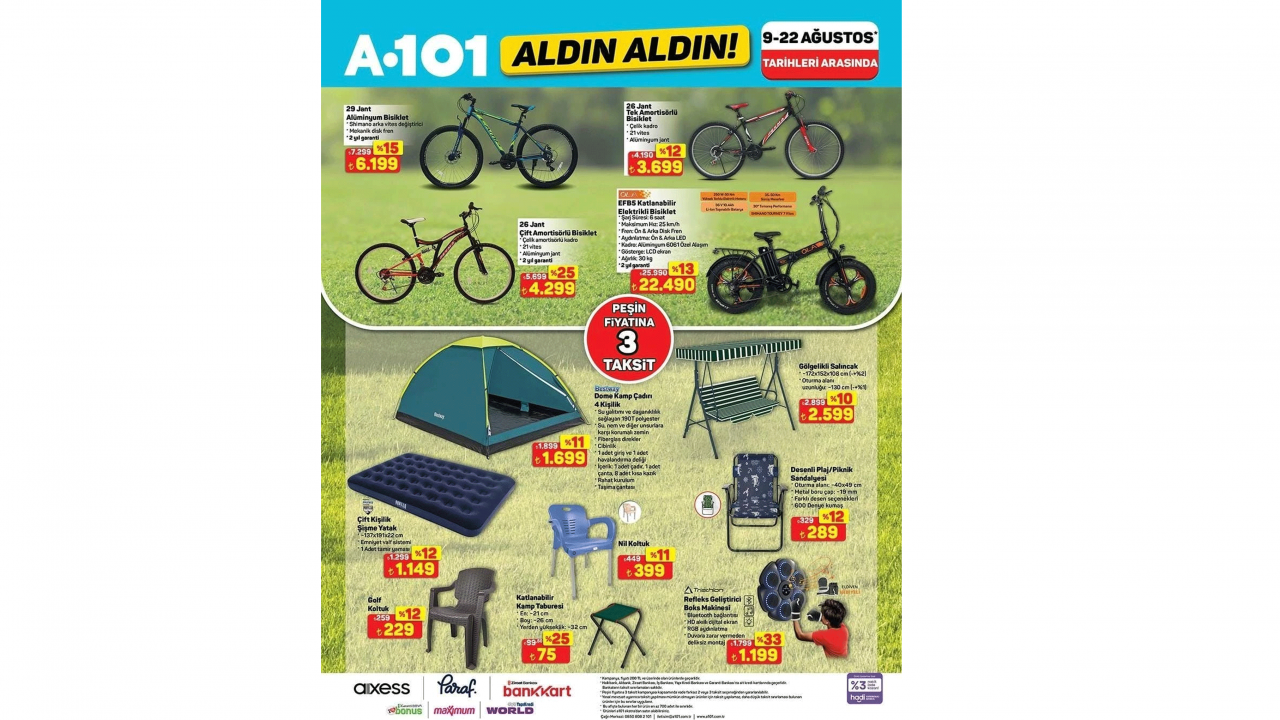 Foto - Bu hafta neler var neler! A101’de 9-12 Ağustos 2025 fırsatları açıklandı