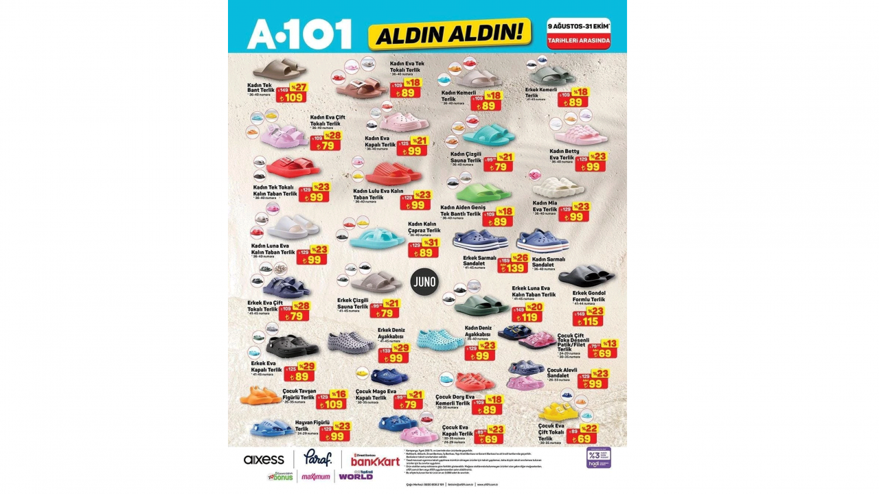 Foto - Bu hafta neler var neler! A101’de 9-12 Ağustos 2025 fırsatları açıklandı