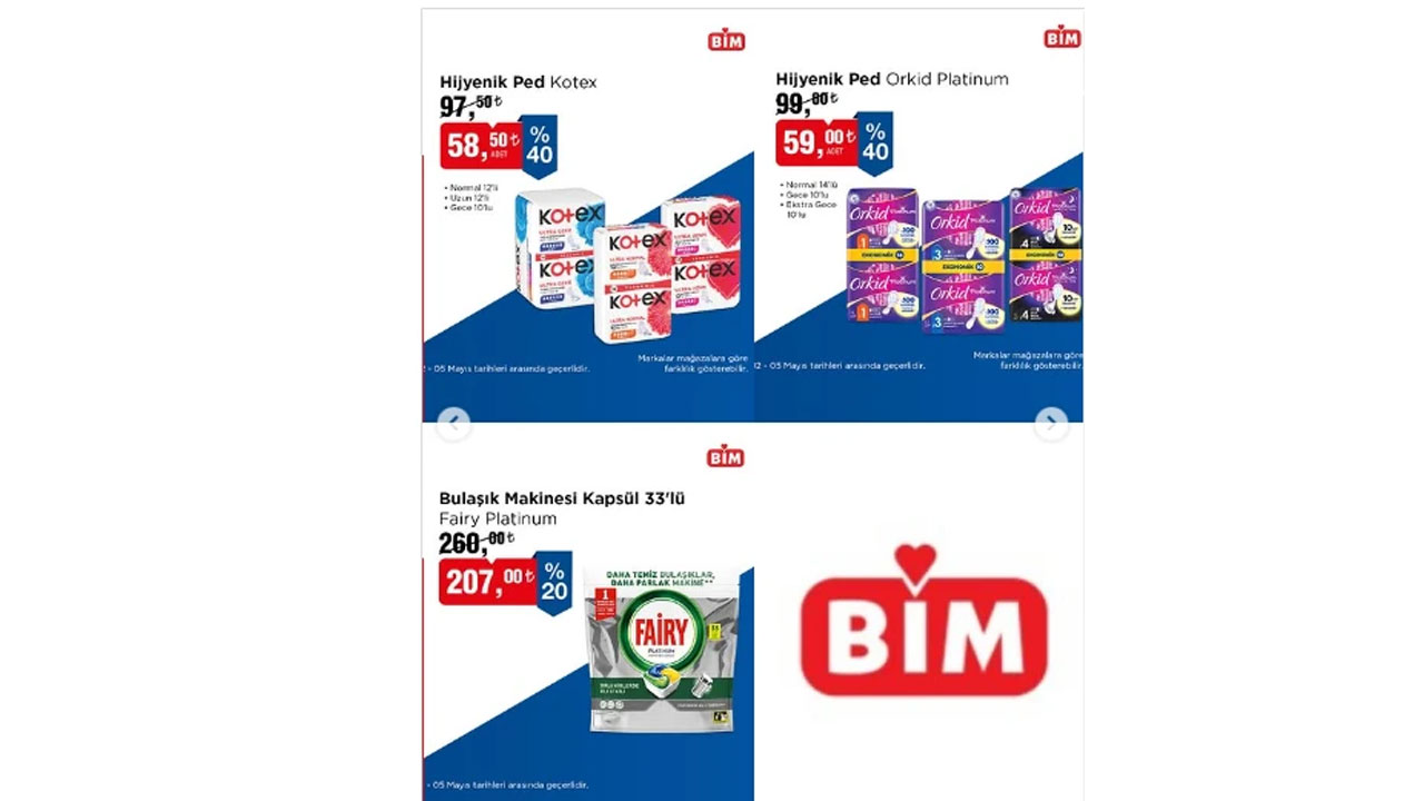 Foto - Bu hafta neler var neler! BİM 2-5 Mayıs 2025 fırsat ürünleri açıklandı