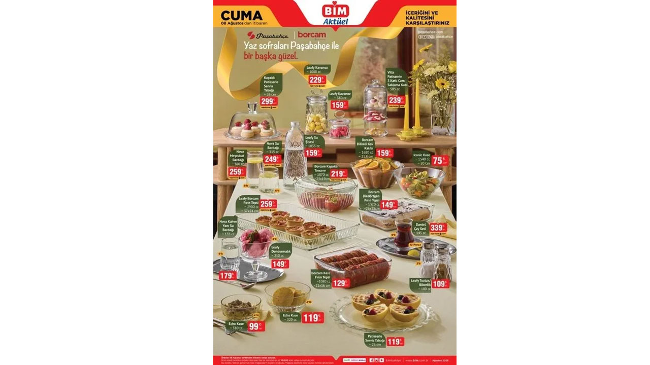 Foto - Bu hafta neler var neler! BİM'de 05-08 Ağustos 2025 fırsatları dolu dolu geldi