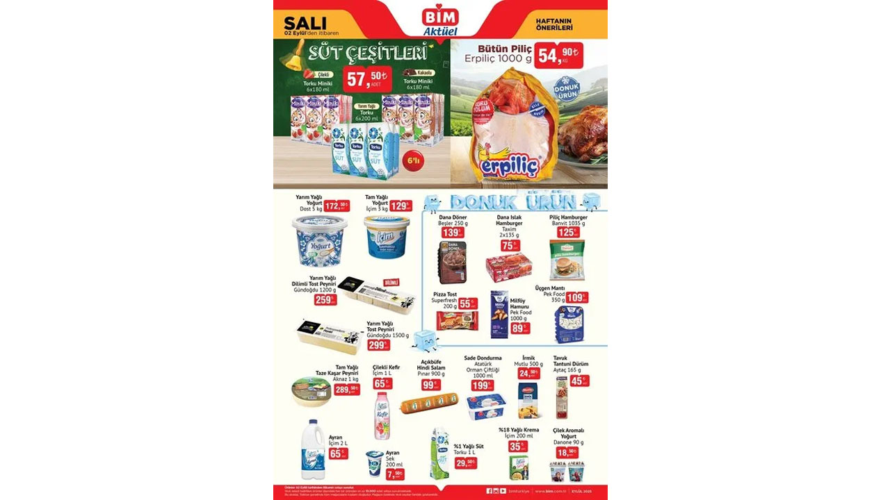 Foto - Bu hafta neler var neler! BİM’DE 29 Ağustos-2 Eylül 2025 indirimleri açıklandı