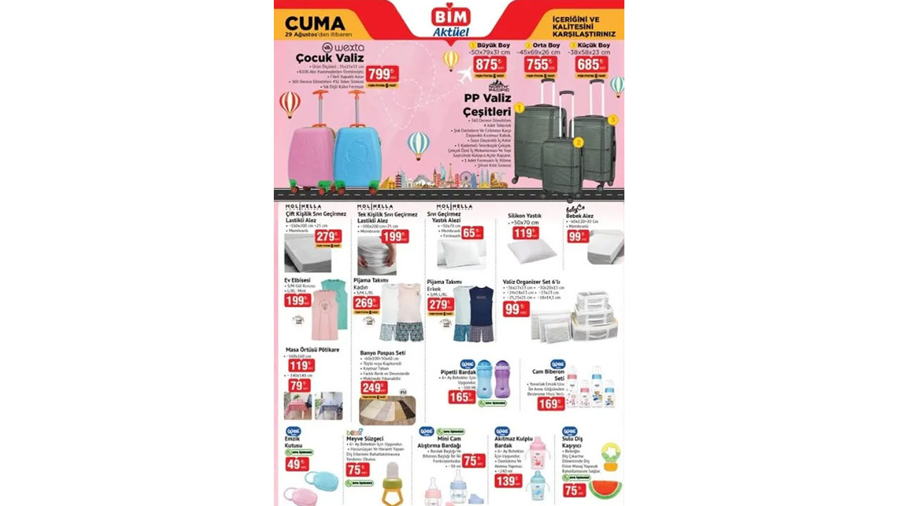 Foto - Bu hafta neler var neler! BİM’DE 29 Ağustos-2 Eylül 2025 indirimleri açıklandı
