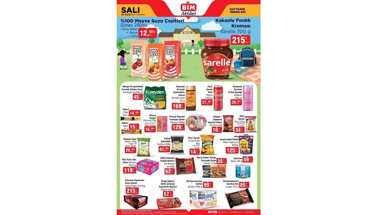 Foto - Bu hafta neler var neler! BİM’DE 29 Ağustos-2 Eylül 2025 indirimleri açıklandı