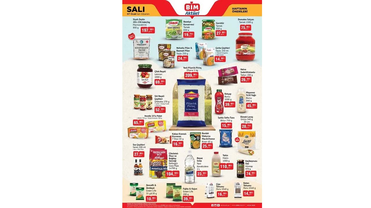 Foto - Bu hafta neler var neler! BİM’de 7-10 Ocak indirim kataloğu açıklandı