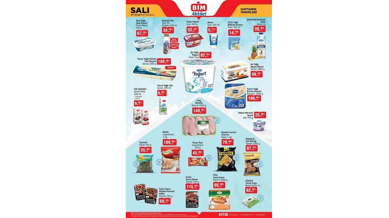 Foto - Bu hafta neler var neler! BİM’de 7-10 Ocak indirim kataloğu açıklandı