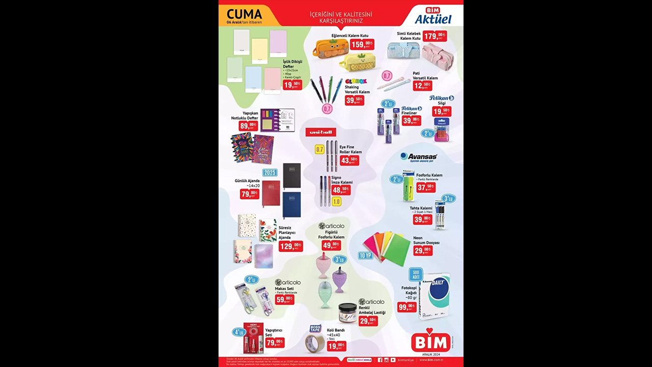 Foto - Bu hafta neler var neler! BİM’in 3-6 Aralık kataloğu indirime doyuracak