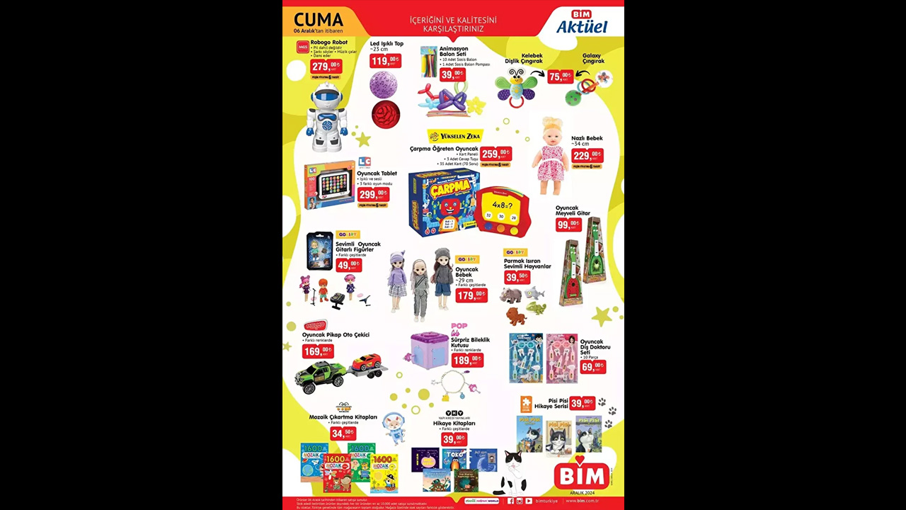 Foto - Bu hafta neler var neler! BİM’in 3-6 Aralık kataloğu indirime doyuracak