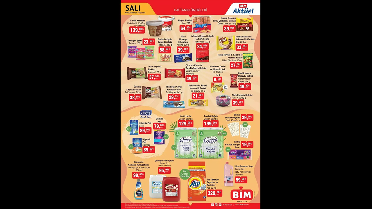 Foto - Bu hafta neler var neler! BİM’in 3-6 Aralık kataloğu indirime doyuracak