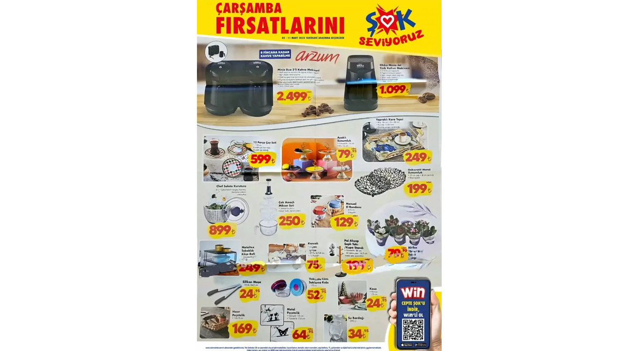 Foto - Bu hafta neler var neler! ŞOK 5-11 Mart kataloğu indirime doyuracak