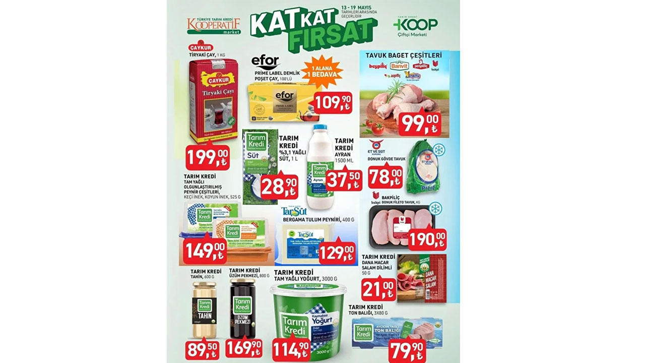 Foto - Bu hafta neler var neler! Tarım Kredi'de 16-18 Mayıs 2025 kataloğu duyuruldu
