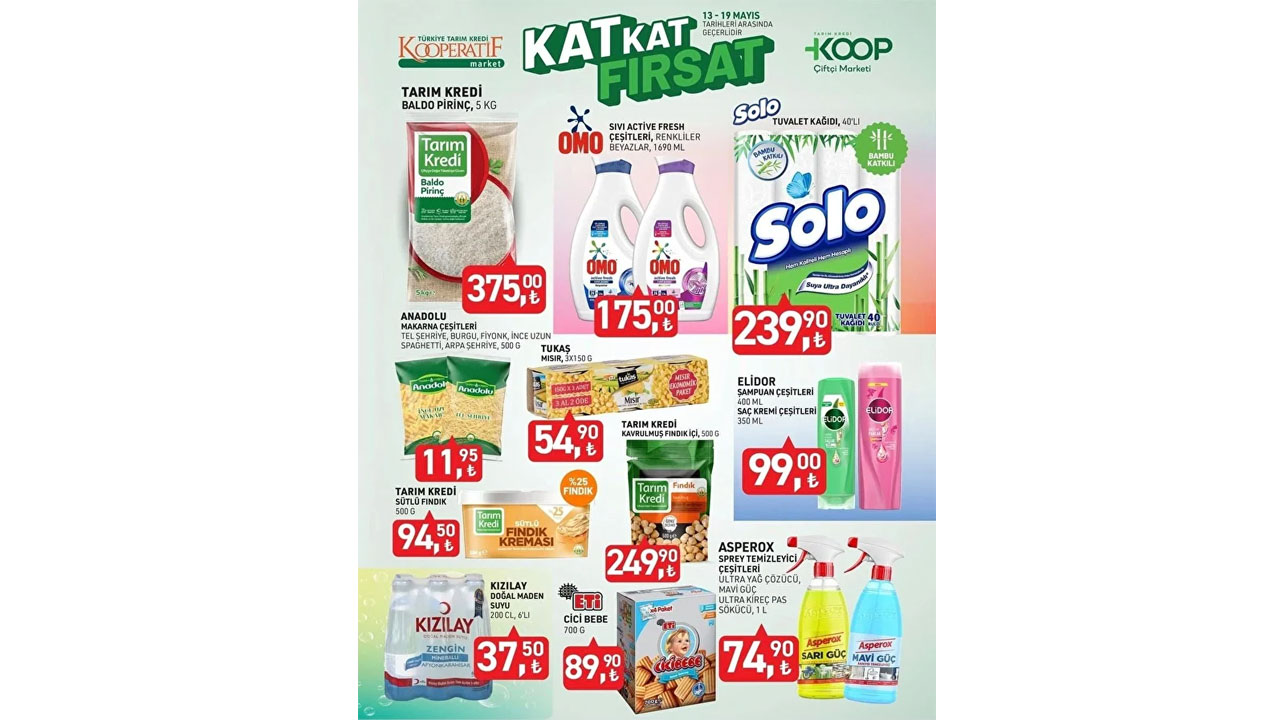 Foto - Bu hafta neler var neler! Tarım Kredi'de 16-18 Mayıs 2025 kataloğu duyuruldu