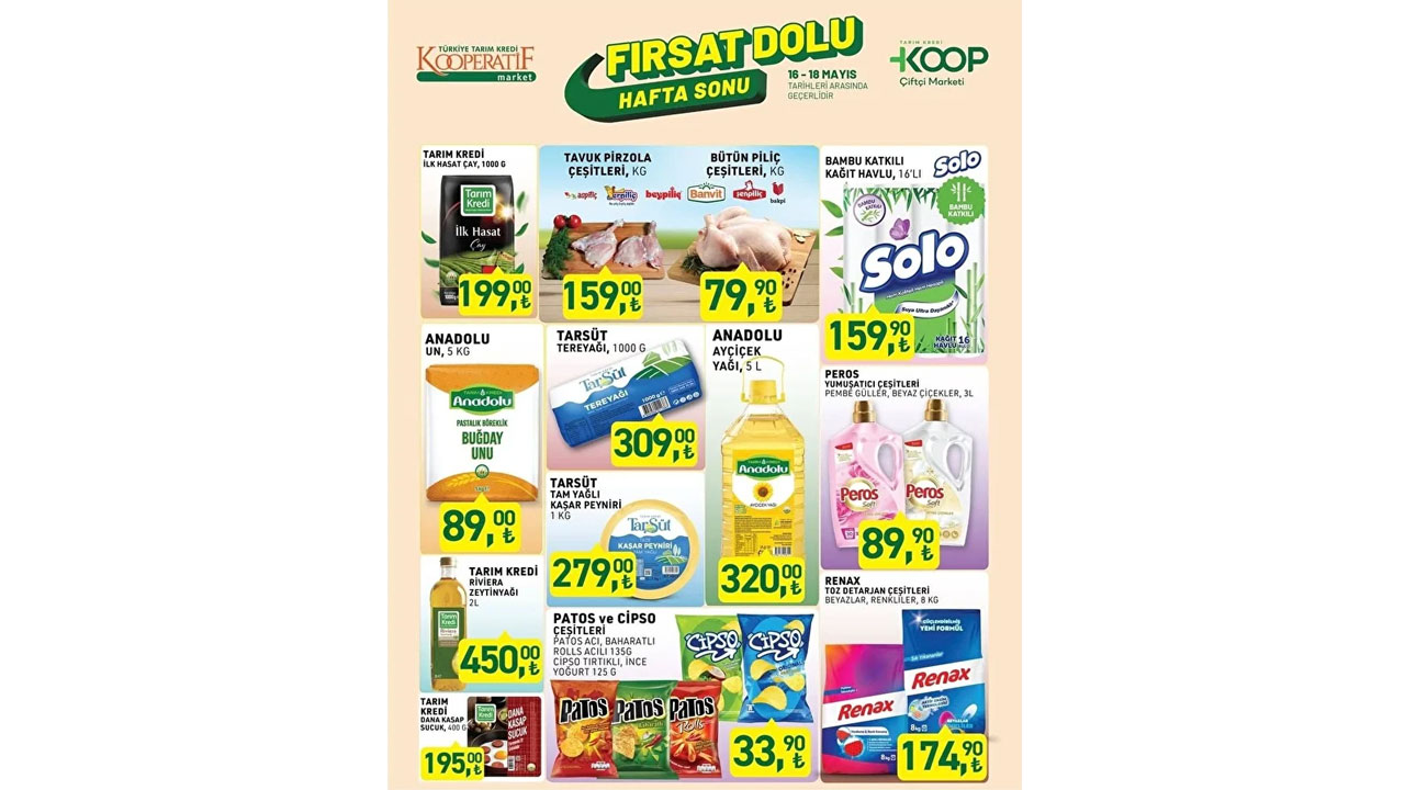 Foto - Bu hafta neler var neler! Tarım Kredi'de 16-18 Mayıs 2025 kataloğu duyuruldu