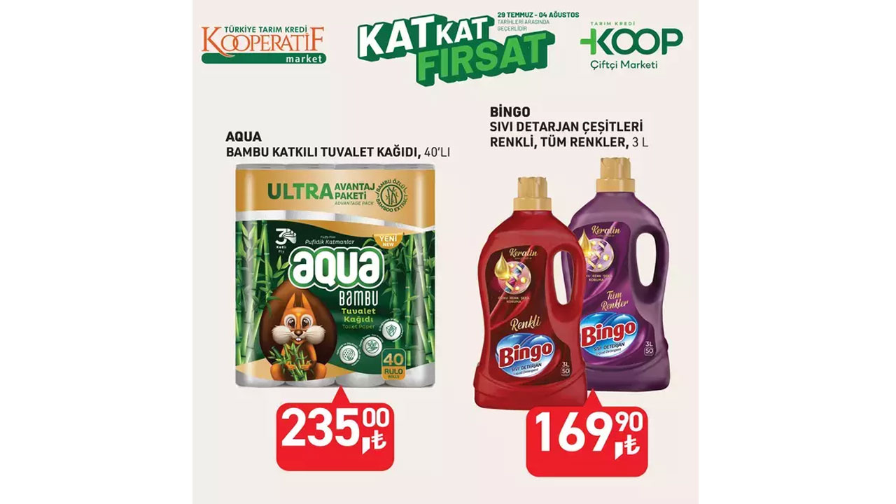 Foto - Bu hafta neler var neler! Tarım Kredi'de 30 Temmuz - 4 Ağustos 2025 indirimleri açıklandı