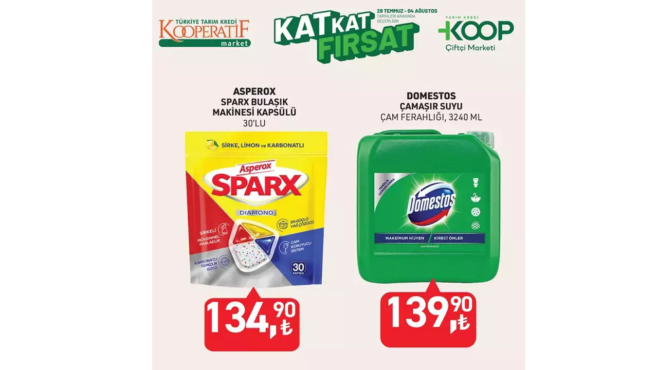 Foto - Bu hafta neler var neler! Tarım Kredi'de 30 Temmuz - 4 Ağustos 2025 indirimleri açıklandı