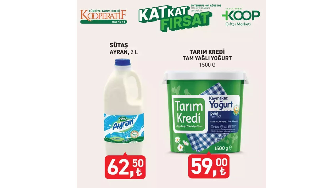 Foto - Bu hafta neler var neler! Tarım Kredi'de 30 Temmuz - 4 Ağustos 2025 indirimleri açıklandı