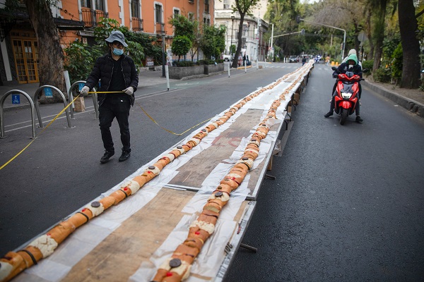 Bu hamur işi Guinness rekoru kırdı