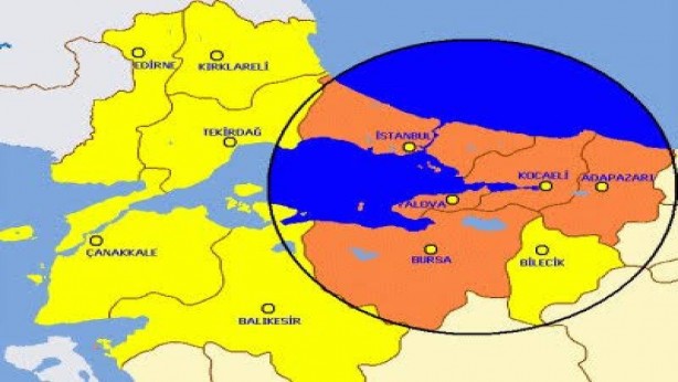 Bu haritanın içinde yaşayanlar dikkat! Camdan kafanızı çıkaramayacaksınız