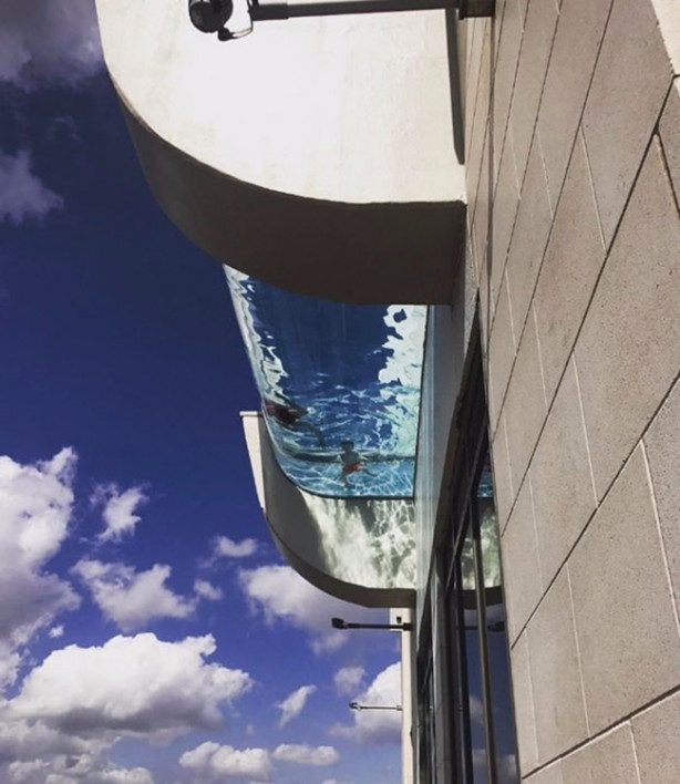 Foto - Bu havuzda sadece cesareti olan yüzebilir! Çünkü...