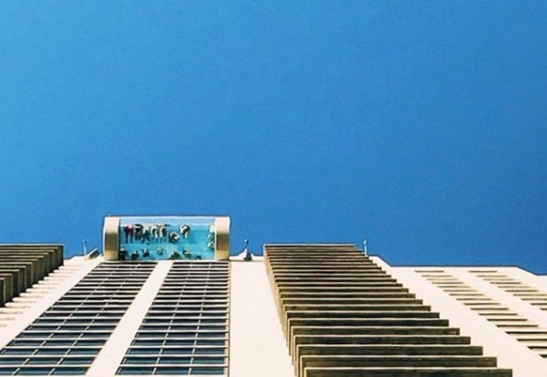 Foto - Bu havuzda sadece cesareti olan yüzebilir! Çünkü...