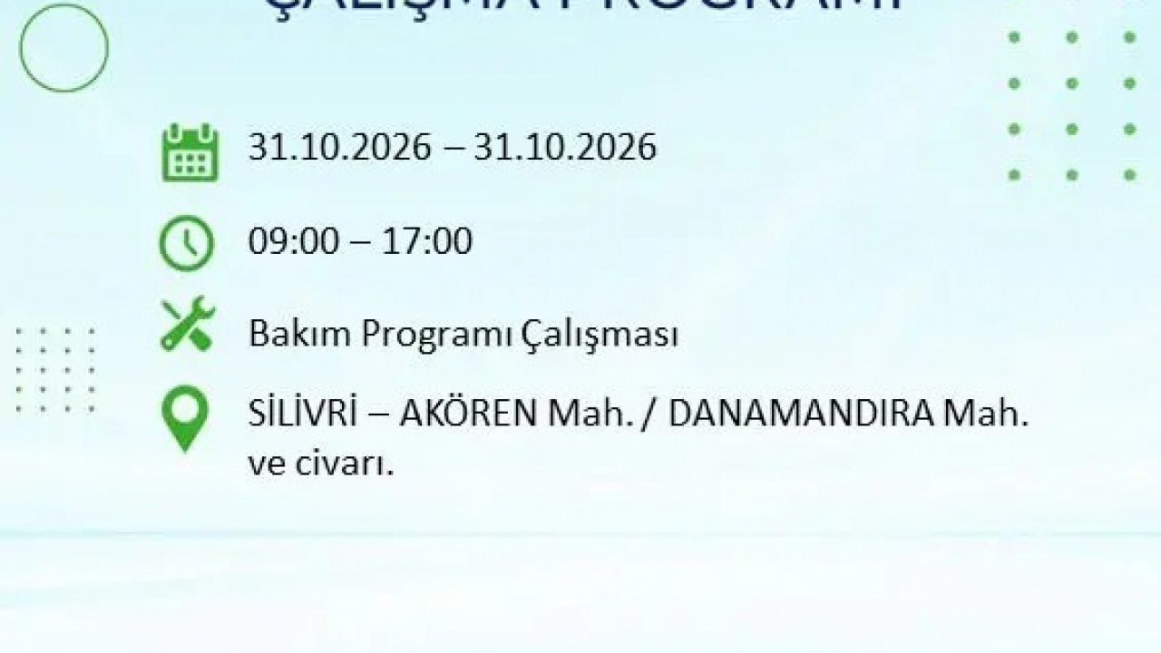 Foto - Bu ilçelerde yaşayanlar dikkat! İstanbul’da 8 saatlik elektrik kesintisi