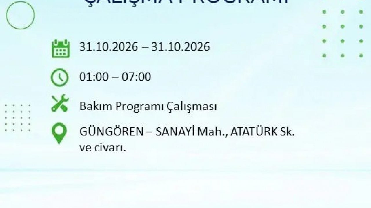Foto - Bu ilçelerde yaşayanlar dikkat! İstanbul’da 8 saatlik elektrik kesintisi