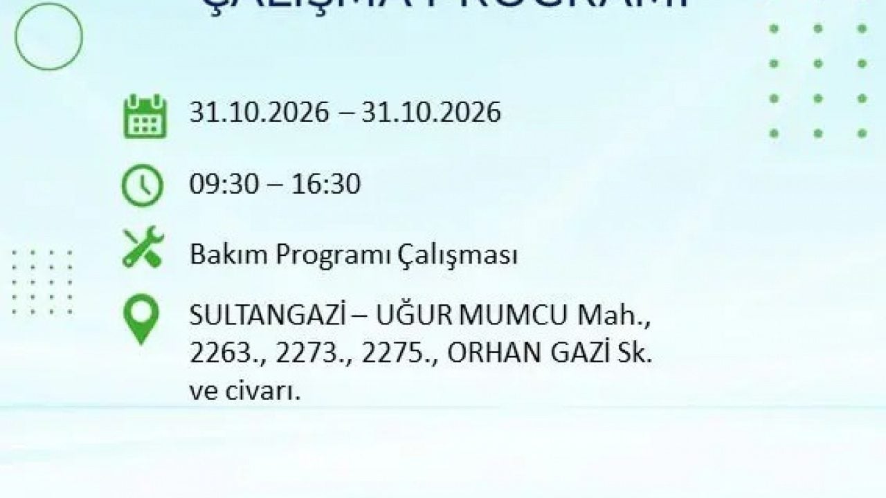 Foto - Bu ilçelerde yaşayanlar dikkat! İstanbul’da 8 saatlik elektrik kesintisi