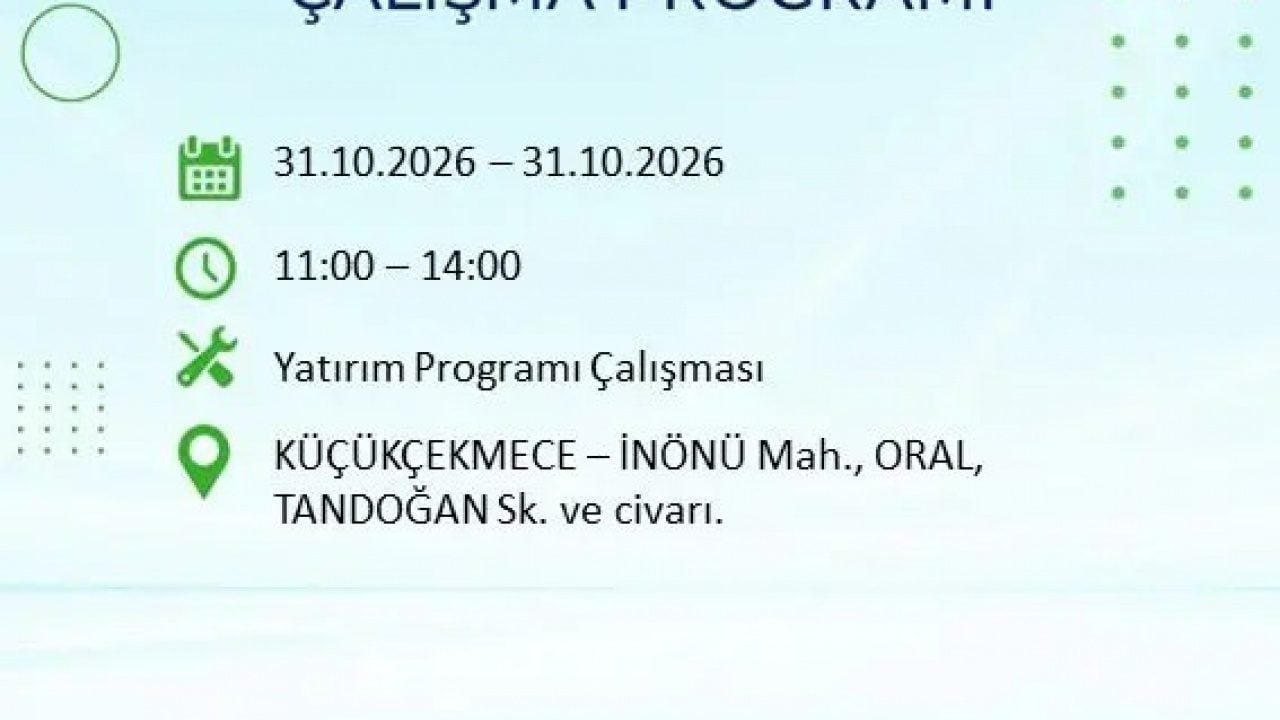 Foto - Bu ilçelerde yaşayanlar dikkat! İstanbul’da 8 saatlik elektrik kesintisi