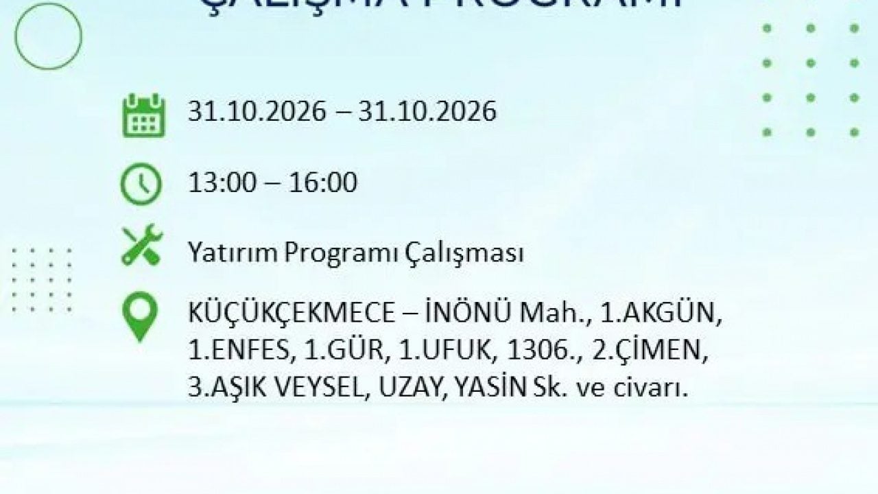 Foto - Bu ilçelerde yaşayanlar dikkat! İstanbul’da 8 saatlik elektrik kesintisi