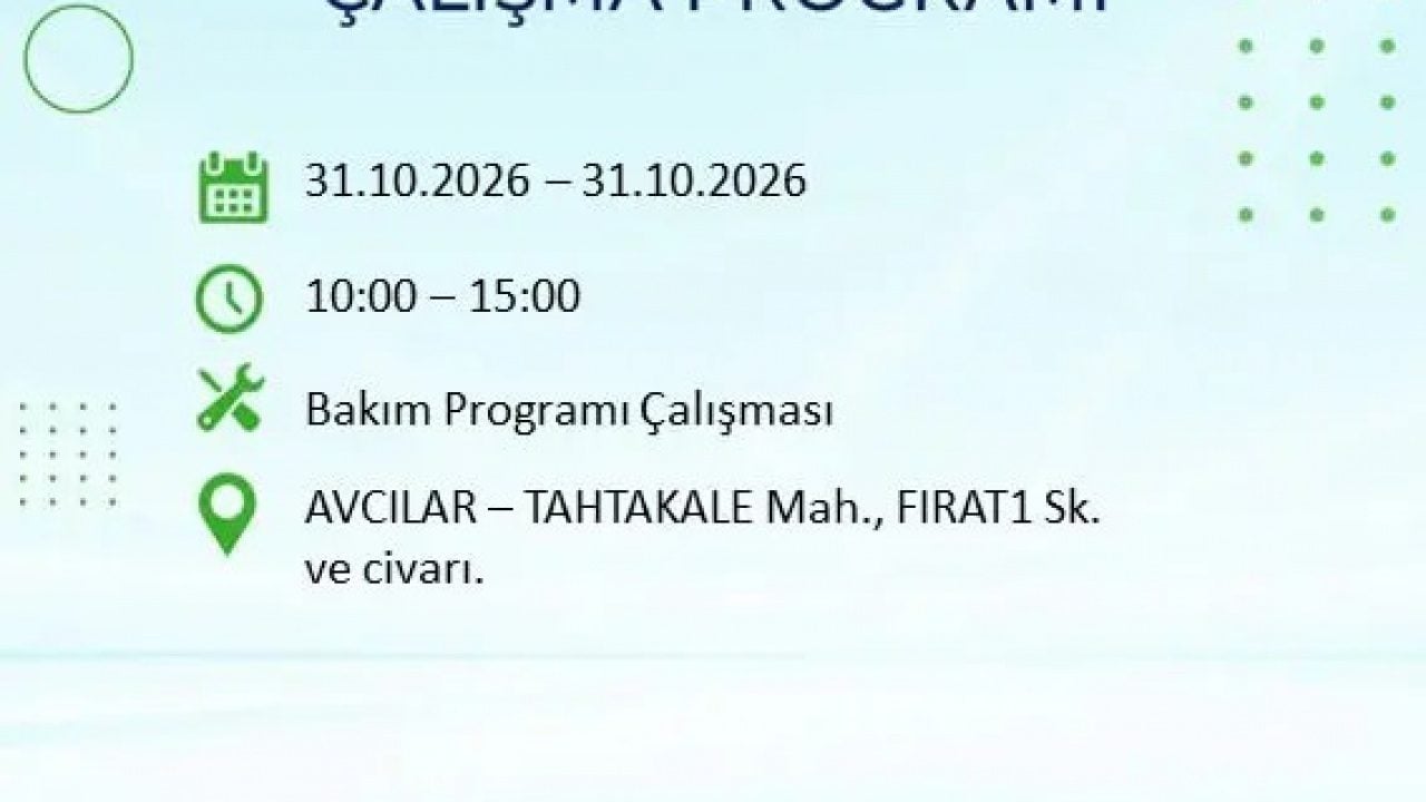 Foto - Bu ilçelerde yaşayanlar dikkat! İstanbul’da 8 saatlik elektrik kesintisi