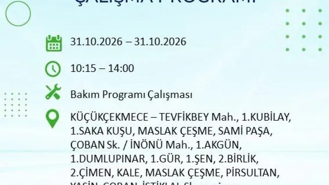Foto - Bu ilçelerde yaşayanlar dikkat! İstanbul’da 8 saatlik elektrik kesintisi