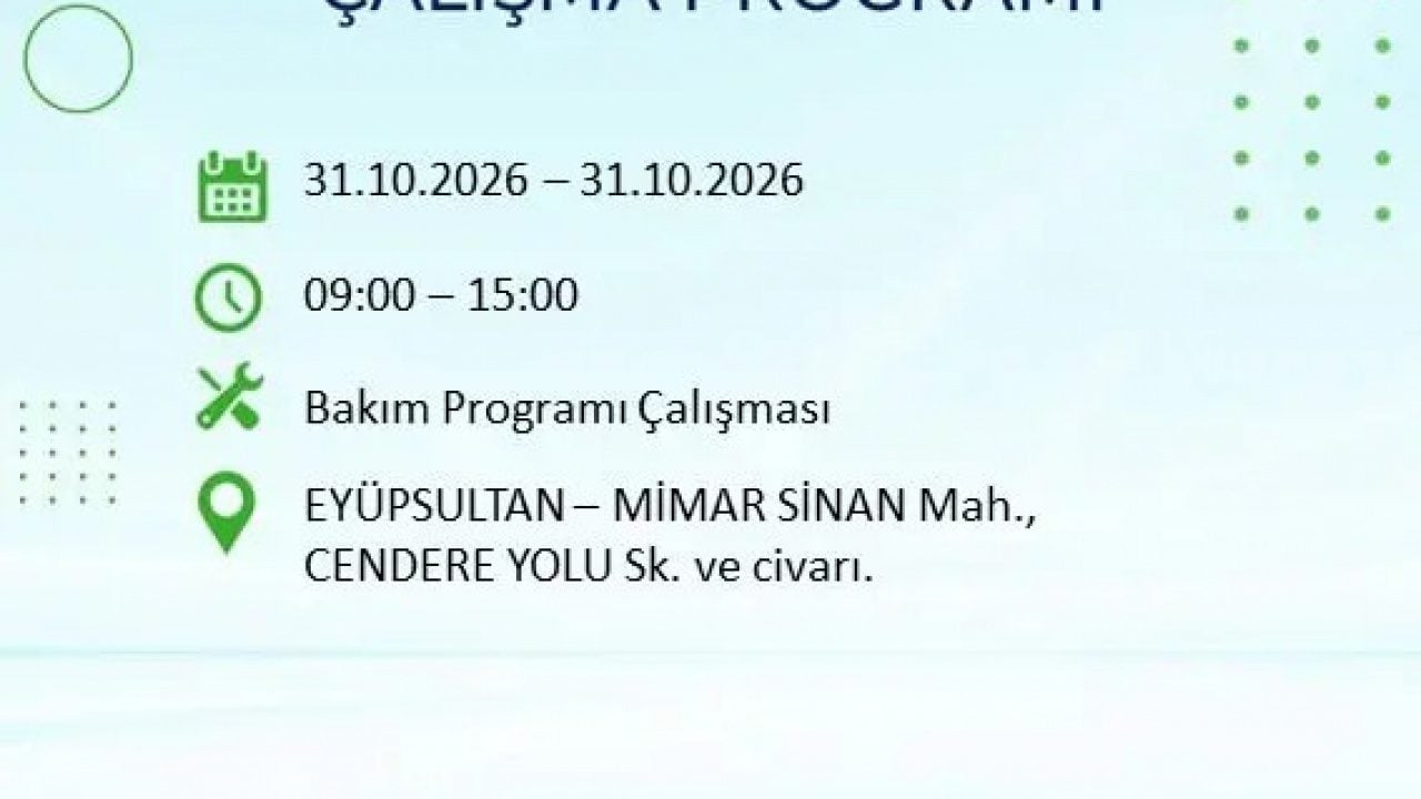 Foto - Bu ilçelerde yaşayanlar dikkat! İstanbul’da 8 saatlik elektrik kesintisi