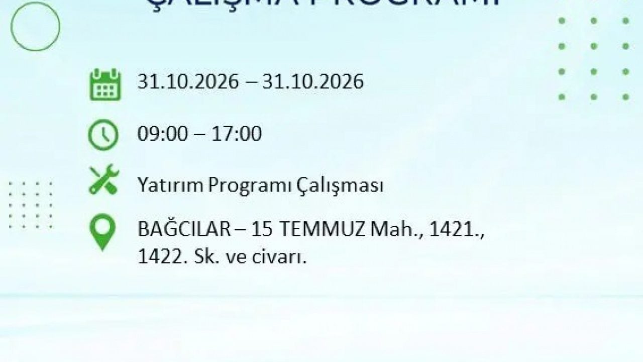 Foto - Bu ilçelerde yaşayanlar dikkat! İstanbul’da 8 saatlik elektrik kesintisi
