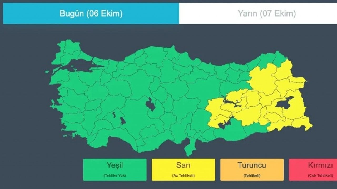 Foto - Bu illerde yaşayanlar dikkat! Tedbirlerinizi alın diyerek uyarı yayınladılar