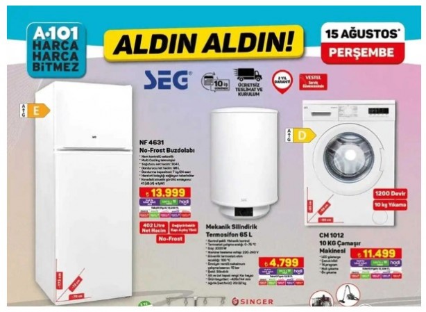Foto - Bu indirimler kaçmaz! A101'in 15 Ağustos indirim listesi belli oldu