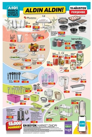 Foto - Bu indirimler kaçmaz! A101'in 15 Ağustos indirim listesi belli oldu
