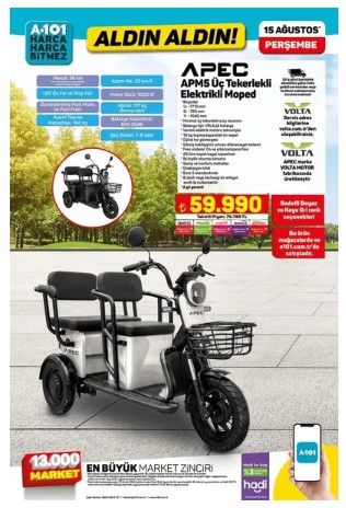 Foto - Bu indirimler kaçmaz! A101'in 15 Ağustos indirim listesi belli oldu