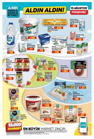 Foto - Bu indirimler kaçmaz! A101'in 15 Ağustos indirim listesi belli oldu