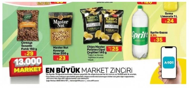 Foto - Bu indirimler kaçmaz! A101'in 15 Ağustos indirim listesi belli oldu