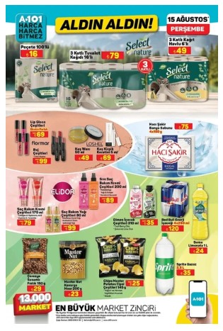 Foto - Bu indirimler kaçmaz! A101'in 15 Ağustos indirim listesi belli oldu