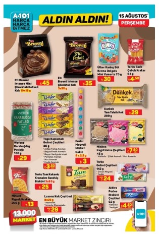 Foto - Bu indirimler kaçmaz! A101'in 15 Ağustos indirim listesi belli oldu