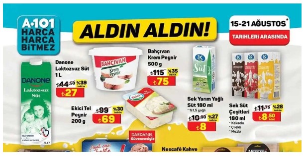Foto - Bu indirimler kaçmaz! A101'in 15 Ağustos indirim listesi belli oldu