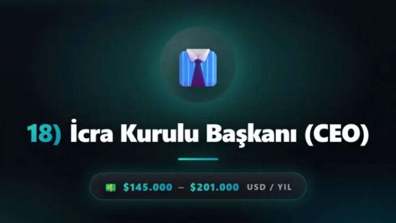 Foto - Bu işi yapan paraya para demeyecek: İşte geleceğin en yüksek maaşlı meslekleri!