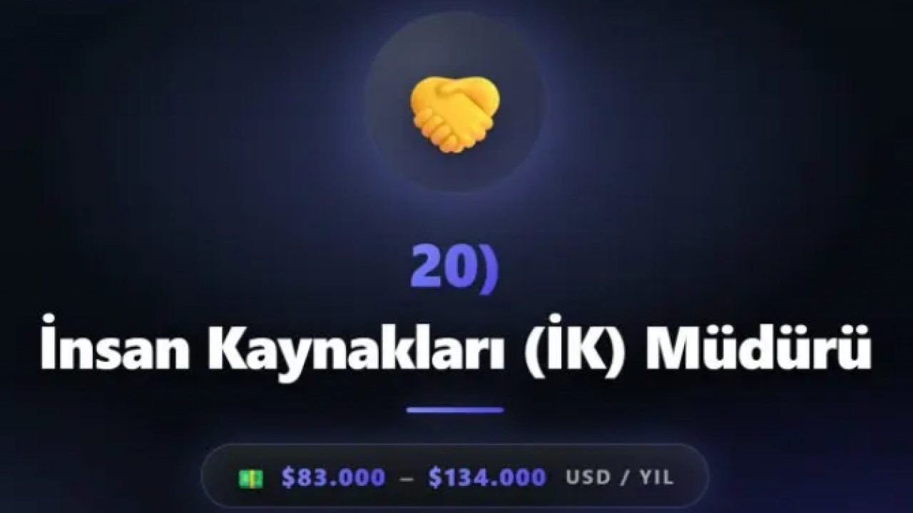 Foto - Bu işi yapan paraya para demeyecek: İşte geleceğin en yüksek maaşlı meslekleri!