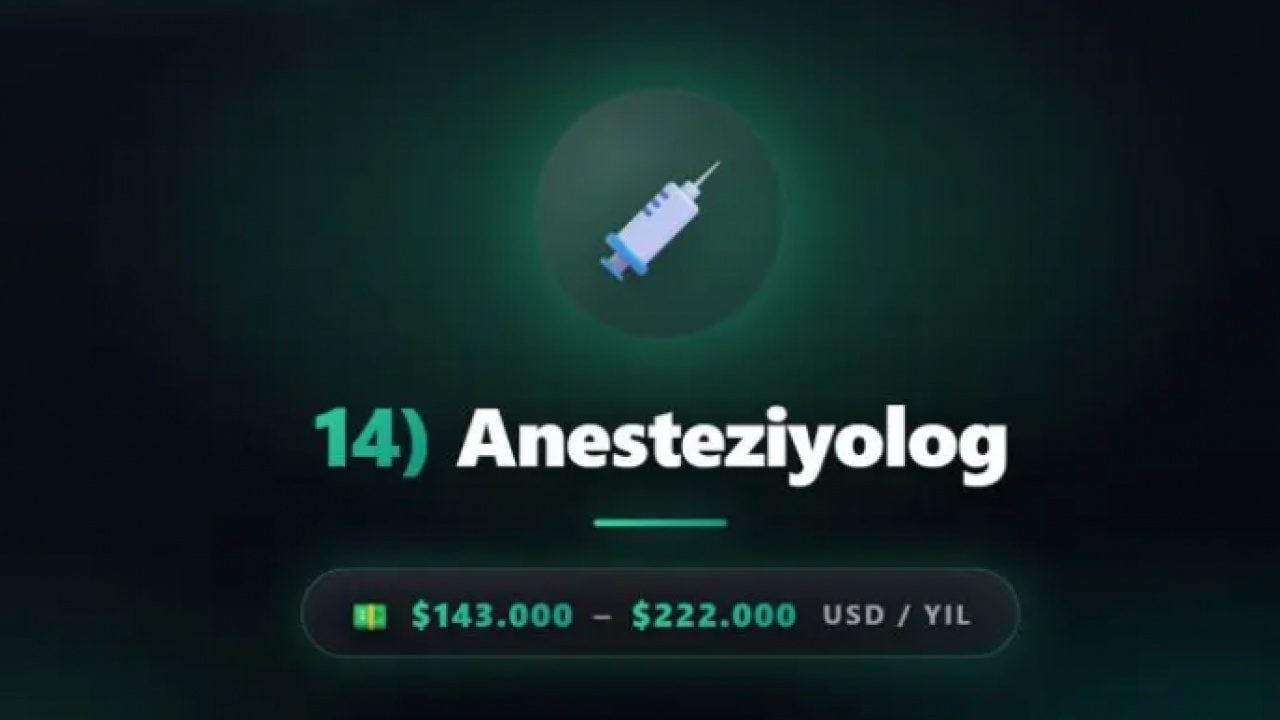 Foto - Bu işi yapan paraya para demeyecek: İşte geleceğin en yüksek maaşlı meslekleri!