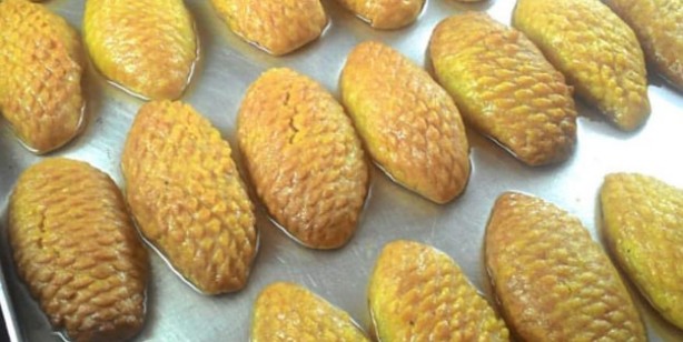 Foto - Kıyır kıyır tam ölçülü kalburabastı tatlısı tarifi 